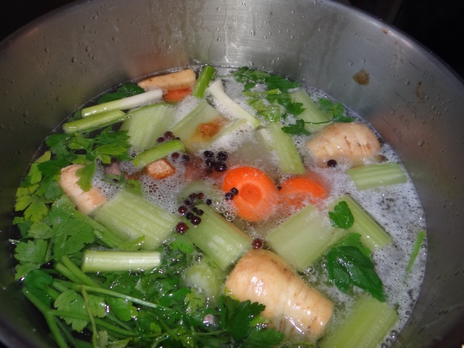 Gemüsesuppe mit Nudeln (3)