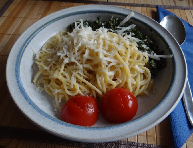 Spaghetti mit Wildkräutern (17)