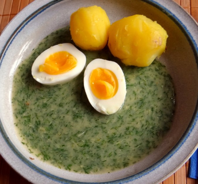 Dillsauce,Kartoffeln,Eier,Birnen (2)